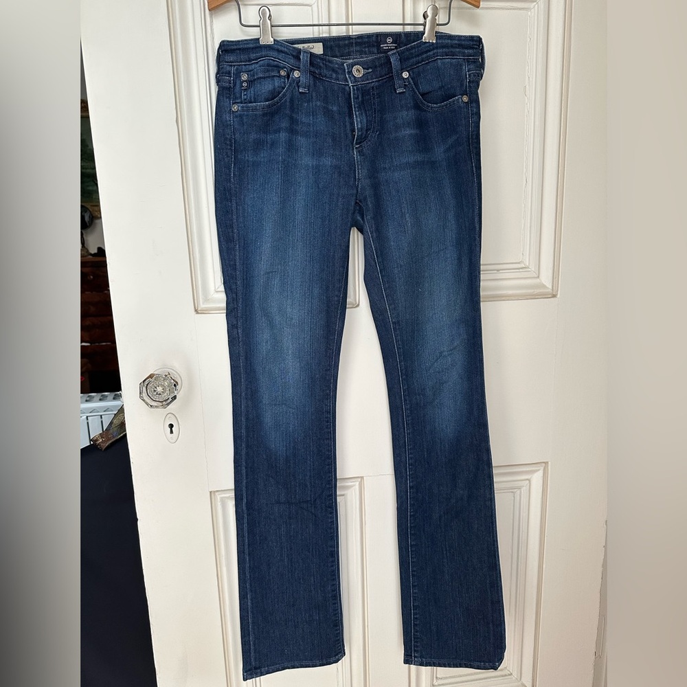 AG The Ballad Slim Boot cut lightweight denim pants